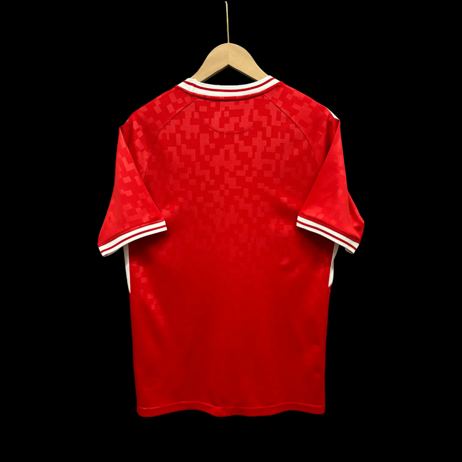 Vue arrière Danemark Maillot Domicile 2425